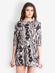 Trend 18 Women Multi-Coloured Printed Playsuit