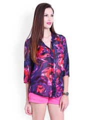 Trend 18 Women Multicoloured Printed Top