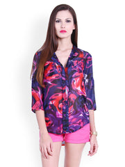 Trend 18 Women Multicoloured Printed Top