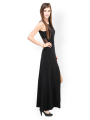 TshirtCompany Black Maxi Dress