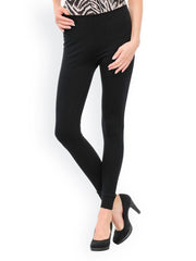 TshirtCompany Women Black Leggings