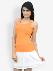 TshirtCompany Women Orange Top
