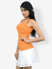TshirtCompany Women Orange Top