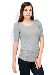 TshirtCompany Women Grey Top