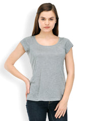 TshirtCompany Women Grey T-shirt