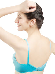 Tweens Turquoise Blue T-shirt Bra TW253TBLU40B