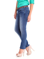 U.S. Polo Assn. Women Blue Skinny Fit Jeans