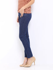 U.S. Polo Assn. Women Blue Skinny Fit Jeans