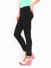 U.S. Polo Assn. Women Black Super Skinny Fit Jeans