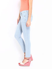 U.S. Polo Assn. Women Blue Super Skinny Fit Jeans