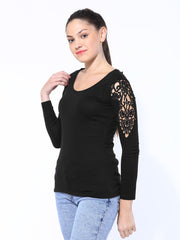 United Colors Of Benetton Women Black Top