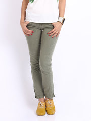 United Colors of Benetton Women Green Trousers