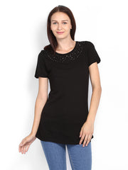 United Colors of Benetton Women Black Top