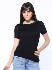 United Colors of Benetton Women Black Top