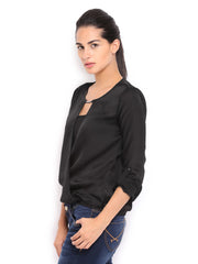 United Colors of Benetton Women Black Top