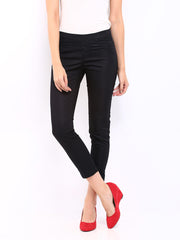 United Colors of Benetton Women Black Treggings