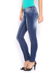 United Colors of Benetton Women Blue Skinny Fit Jeans