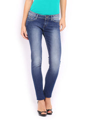 United Colors of Benetton Women Blue Skinny Fit Jeans