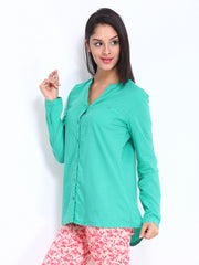 United Colors of Benetton Women Green Shirt