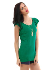 United Colors of Benetton Women Green Top