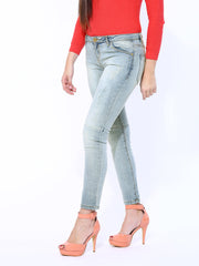 United Colors of Benetton Women Light Blue Slim Fit Jeans