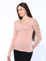 United Colors of Benetton Women Pink Top