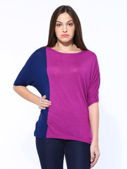 United Colors of Benetton Women Purple Top