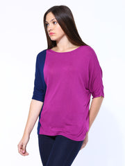United Colors of Benetton Women Purple Top