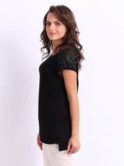 United Colors of Benetton Women Black Top