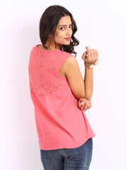 United Colors of Benetton Women Pink Top