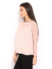 United Colors of Benetton Women Dusky Pink Top