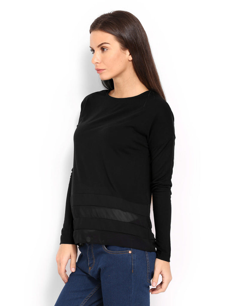 United Colors of Benetton Women Black Top