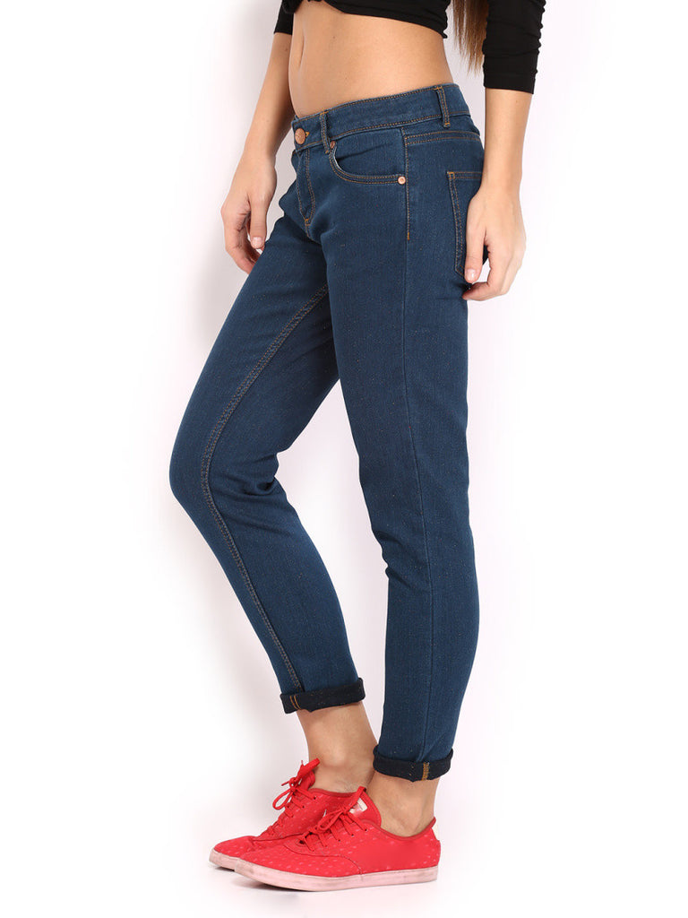 United Colors of Benetton Women Blue Slim Fit Jeans