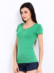 United Colors of Benetton Women Green Top