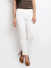 United Colors of Benetton Women White Jeggings