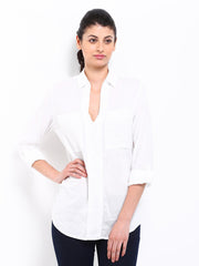 United Colors of Benetton Women White Tunic