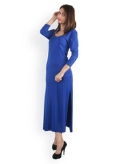Uptown Galeria Blue Maxi Dress