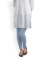 Uptown Galeria Women Light Blue Leggings