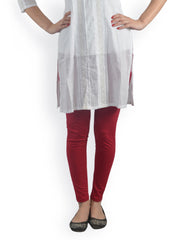 Uptown Galeria Women Red Leggings