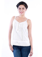 Uptown Galeria Women White Top