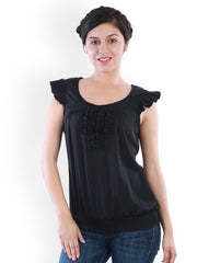 Uptown Galeria Women Black Top