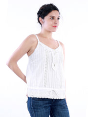 Uptown Galeria Women White Top