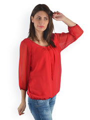 Uptown Galeria Women Red Top