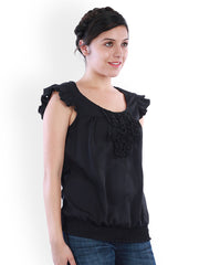 Uptown Galeria Women Black Top