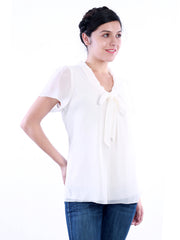Uptown Galeria Women White Top