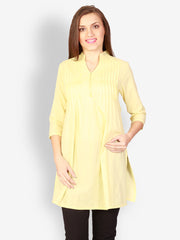 Uptown Galeria Women Yellow Kurta