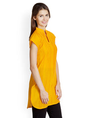 VANI Women Orange Kurti