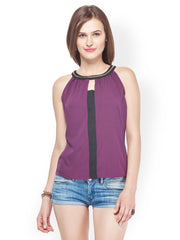 Veni Vidi Vici Women Purple Top