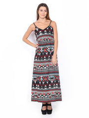 Vero Moda Multicoloured Printed Maxi Dress