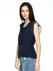 Vero Moda Women Blue Top